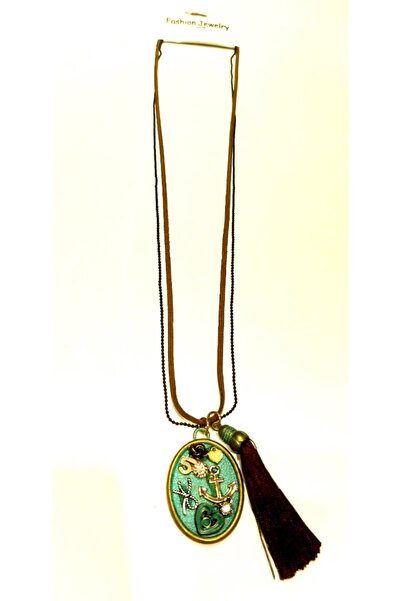 Monalisa Home Authentic Flashy Colorful 40cm Long Necklace