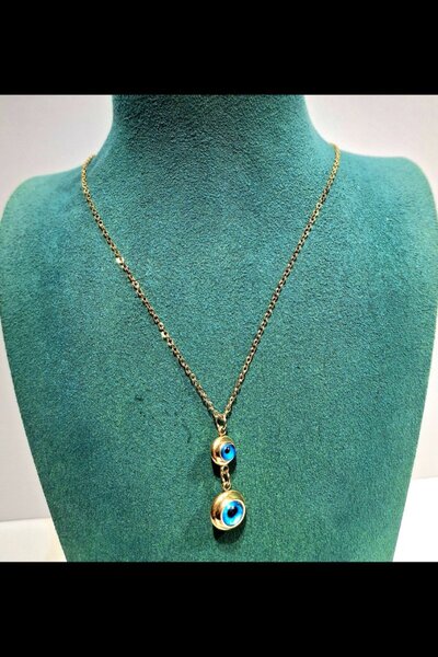 Monalisa Home Luxurious Figured Shiny Anti-Tarnish Steel Necklace