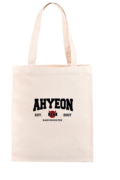 Tshirthane حقيبة Ahyeon Babymonster Est Ham القماشية