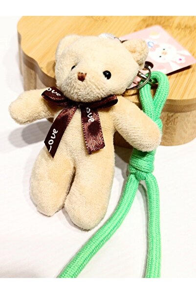 Monalisa Home Showy Keychain with Plush Teddy Bear