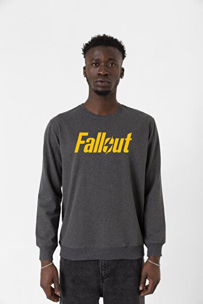 Tshirthane Fallout Lettern dimljena muška 2ip majica