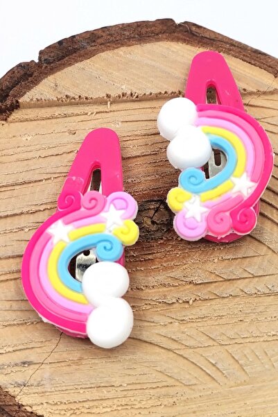Monalisa Home 2-Piece Figured Colorful Luxury Snap Buckle