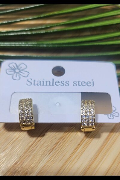 Monalisa Home Multi-Luxury Figured Stone Anti-Tarnish Steel Earrings