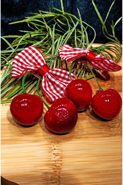 Monalisa Home Luxury Red Cherry Buckle with Tongs