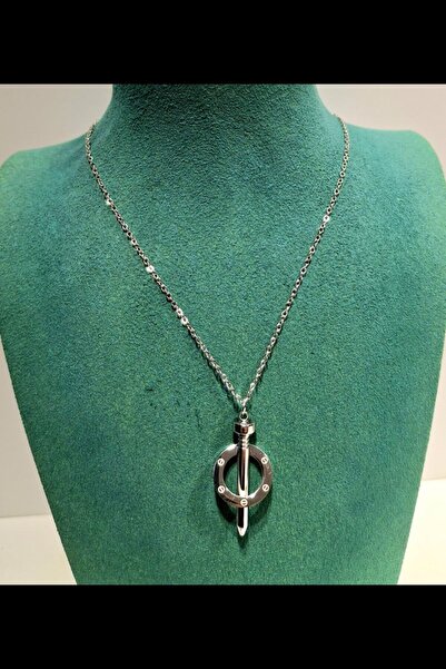 Monalisa Home Luxurious Figured Shiny Anti-Tarnish Steel Necklace