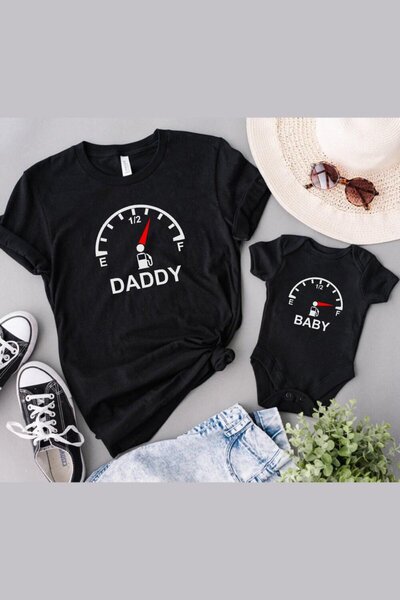 Tshirthane Fuel Gauge Father Son Girl (ΤΙΜΗ ΜΟΝΟ ΠΡΟΪΟΝΤΟΣ ΠΡΟΣΘΗΚΗ ΤΟΥ ΤΙΜΟΥ...