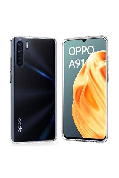 PiyasaSepeti Oppo A91 2.0 MM Korumalı Silikon Kılıf Şeffaf