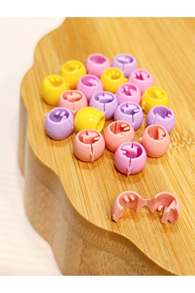 Monalisa Home 20 Pieces Luxury Figured Colorful Small Hair Braid Ornament Hai...