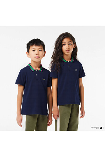 Lacoste Çocuk Lacivert Polo