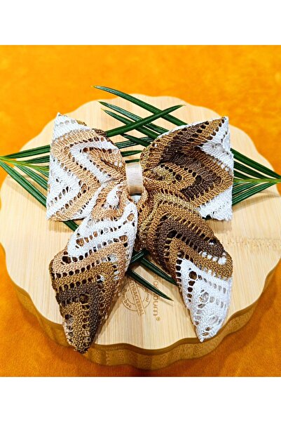 Monalisa Home Luxurious Figured Ribbon Clip Buckle