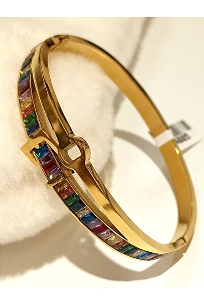 Monalisa Home Gold Color Luxurious Figured Ornate Bracelet