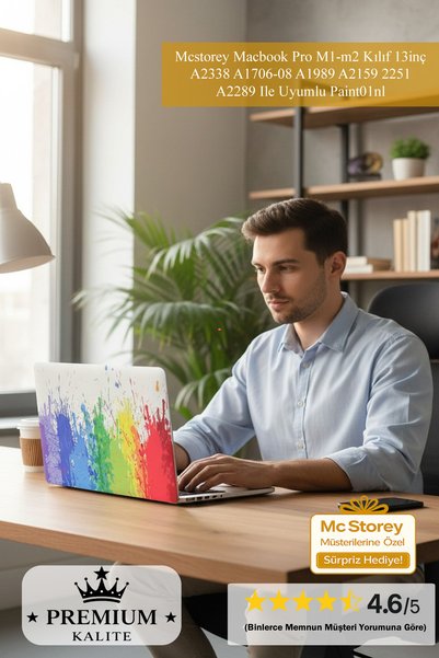 Mcstorey Macbook Pro M1-m2 Kılıf 13inç A2338 A1706-08 A1989 A2159 2251 A2289 ...