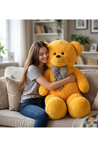 Bora Toys 90 Cm Papyonlu Ayıcık(%100 Yerli)