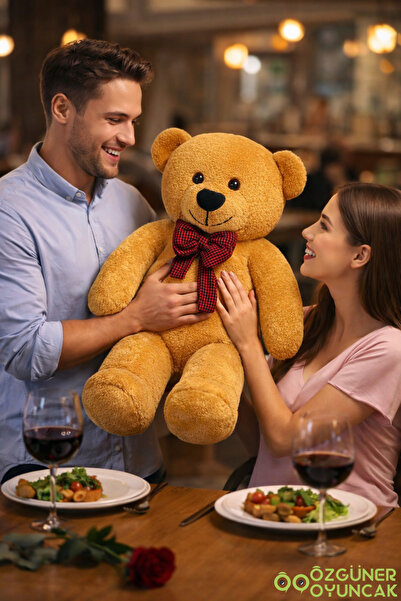 Özgüner Oyuncak 106 Şık Papyonlu Peluş Ayıcık – Yumuşak Dokulu Hediye Seçeneği