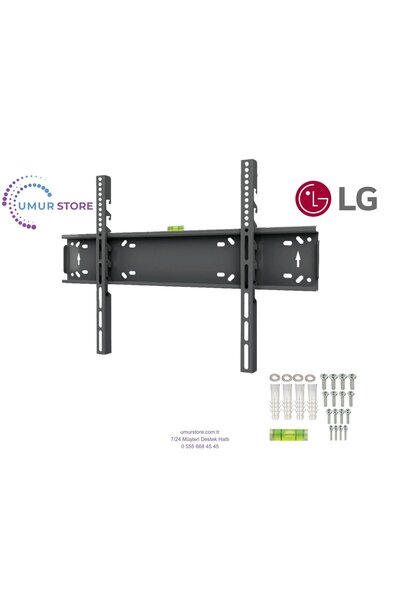 LG 55” 55NANO846QA / 43”- 65” inç Lcd Led Televizyon Sabit Duvar Askı Aparatı