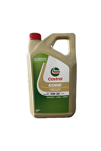 CASTROL Edge 0W-20 LL 5 Litre Motor Yağı