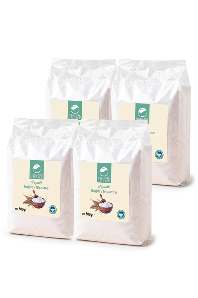 Organik Gurme 4'lü Organik Buğday Nişastası 500 Gr