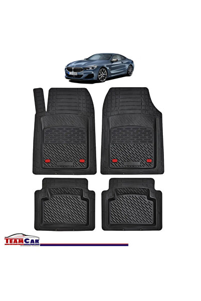 TEAMCAR Πατάκια αυτοκινήτου τύπου δίσκου συμβατά με BMW Σειρά 8 G15 Coupe (20...