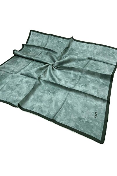 Aker Μεταξωτό μαντήλι σκούρο μέντα - 7208713-956