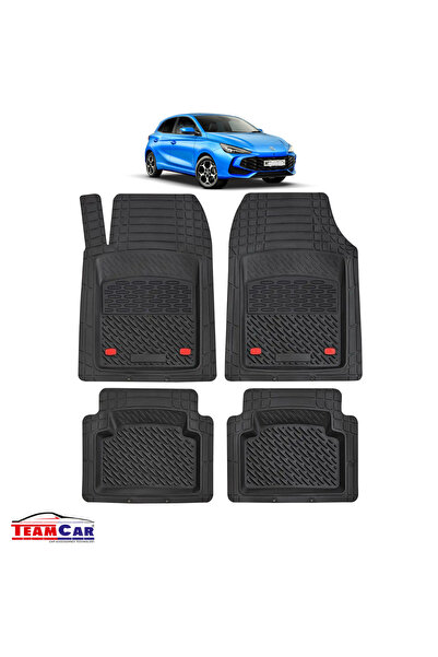 TEAMCAR Πατάκια Αυτοκινήτου Συμβατό με Τύπος Δίσκου MG 3 Mk2 Hatchback (20112...