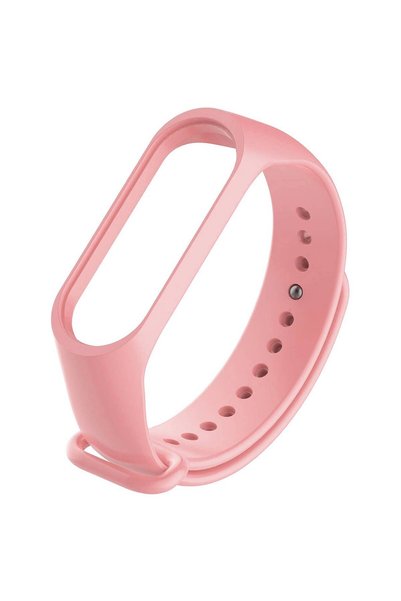 PiyasaSepeti سلك سيليكون Xiaomi Mi Band 3 باللون الوردي
