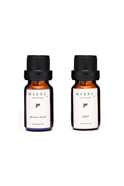 Missi 2'li Yasemin Sandal & Leylak Buhurdanlık Esansı /yağı