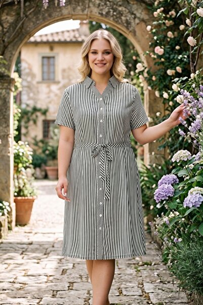 Juliet Deluxe Γυναικείο καλοκαιρινό φόρεμα με μοτίβο από ύφασμα βισκόζης 33366