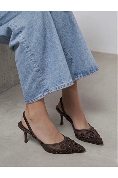 luuq shoes Kelly Lace Beading Women's High Heel Shoes