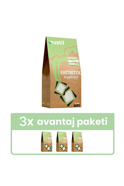 NUSTİL Eritritol (erythritol) 250 Gr X3