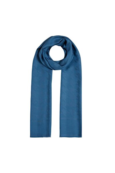 ipekevi Σάλι με μοτίβο μονόγραμμα - Ινδικό