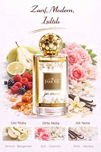 J'AMOUR EAU DE PARFUME W341 LANC.IDOLE Kadın Parfümü 50 ml -Ferah Gül Çiçeksi...
