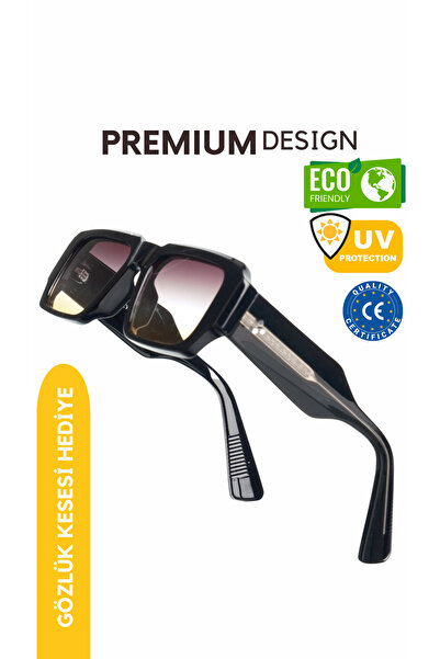 WATCHOFROYAL ROYAL EYEWEAR RE9888 DEGRADE SARI UNISEX GÜNEŞ GÖZLÜĞÜ