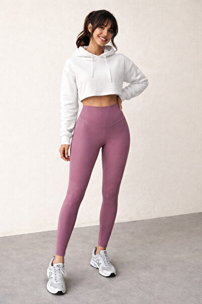 FORMO Γυναικείο κολάν Extra High Cross Ζώνη Waist Ύφασμα scuba Ελαστικό Sport...