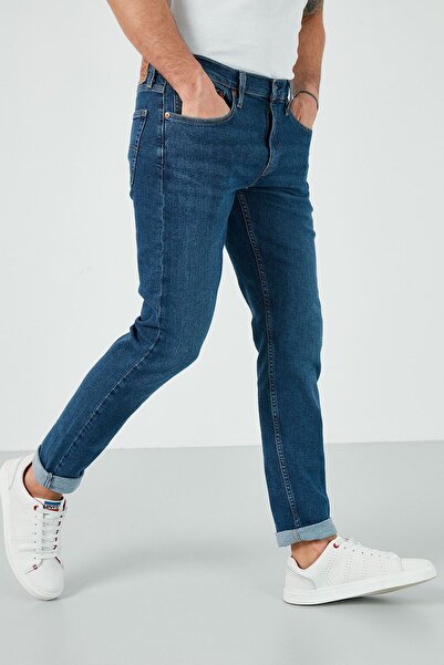 Levi's 512 Ανδρικό τζιν παντελόνι με κανονική μέση λεπτή εφαρμογή από βαμβάκι...