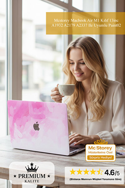 Mcstorey Macbook Air M1 Kılıf 13inc A1932 A2179 A2337 Ile Uyumlu Paint02