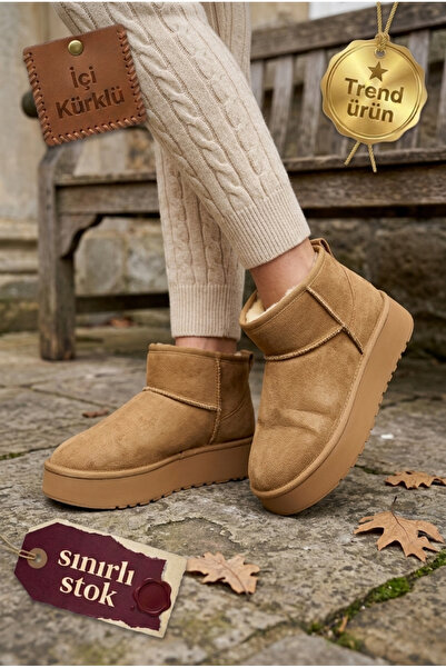 Registan Shoes OGY BOTY İÇİ KÜRKLÜ UCC BOT SÜET VE YEKPARE SOĞUK VE SU GEÇİRM...