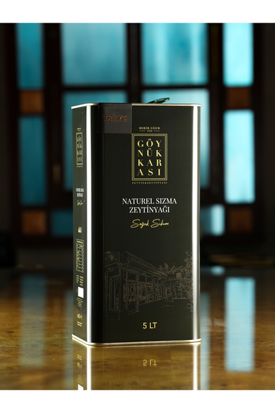 GÖYNÜK KARASI Naturel Sızma Zeytinyağı 5 LT. - Soğuk Sıkım