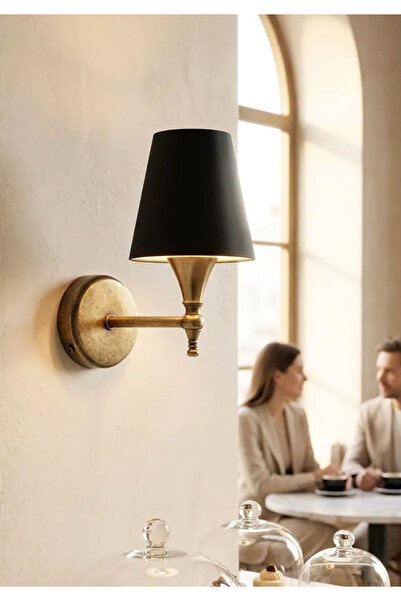 HOMİNG Nova Eskitme Kaplamalı Siyah Kumaş Aplik AYD-3528