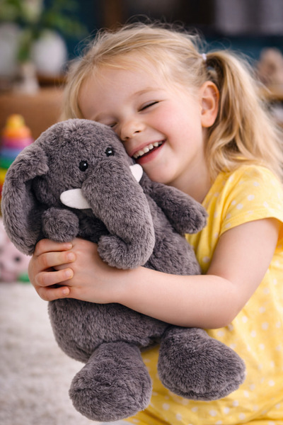 MuFuLu Premium Plush Loose Elephant (30 Cm.)