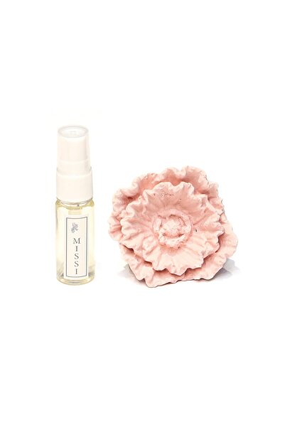 Genel Markalar Pembe Şakayık Taşlı Hanımeli Araba/Araç Kokusu (20 ml esans il...