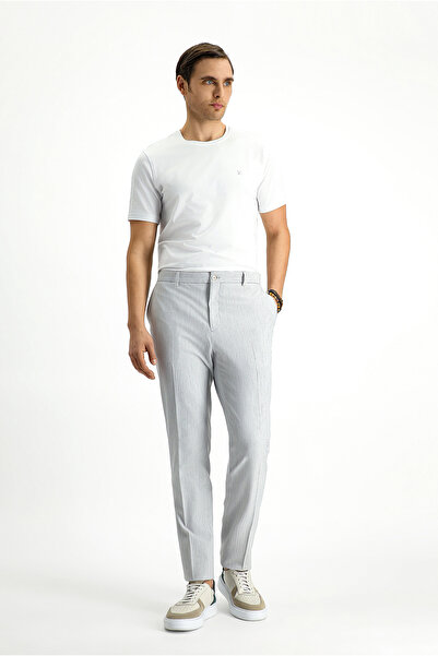 Kiğılı Παντελόνι 7 Drop Super Slim Fit Extra Narrow Fit από κλασικό ύφασμα με...