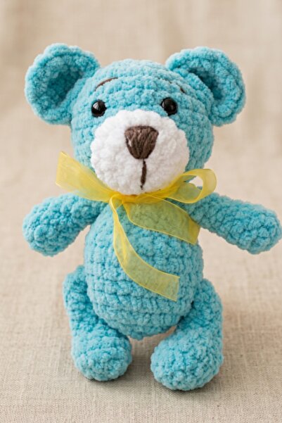 Amigurumi Organik, Uyku Arkadaşı Kadife Ayıcık