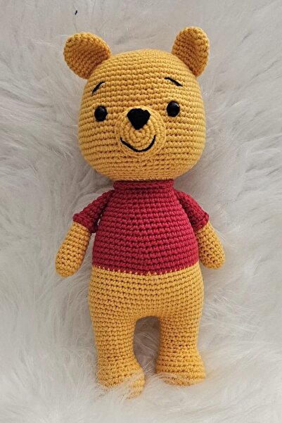 kelebeginruyasihobievi Amigurumi Uyku Arkadaşı Winidi Pooh (Ayı Winnie)
