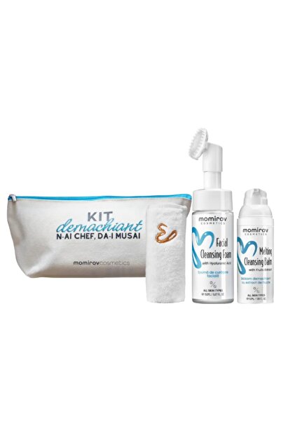 Momirov Cosmetics Σετ ντεμακιγιάζ με αφρό καθαρισμού, βάλσαμο καθαρισμού και ...