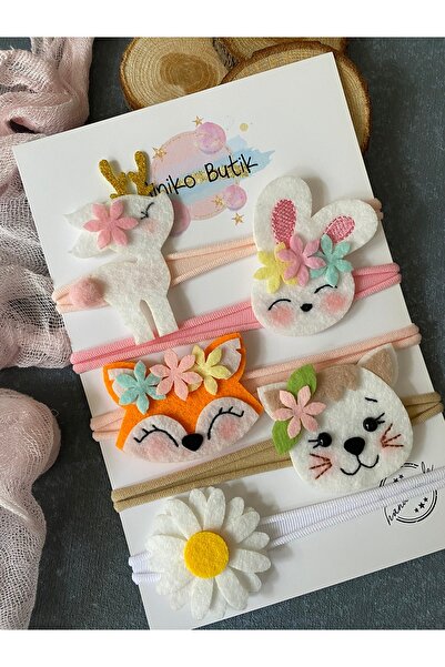 Newborn Compatible No-mark Headband 5pcs