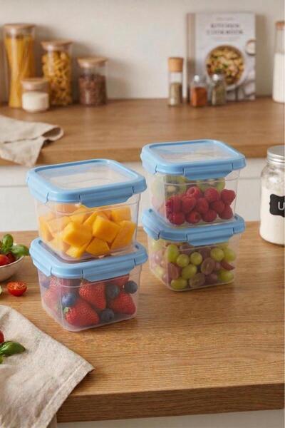 Smartware Smatware Set of 4 Loxo Leakproof Storage Container 1000 ml