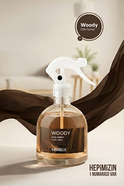Bargello Woody 485 ml Plastik Sprey Ortam Kokusu