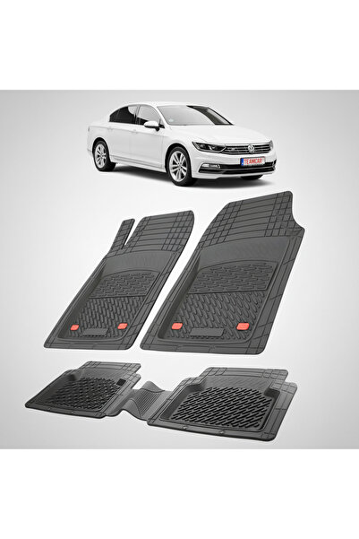 TEAMCAR ®   Covorașe auto tip tavă compatibile cu Volkswagen Passat B8 (2014+...