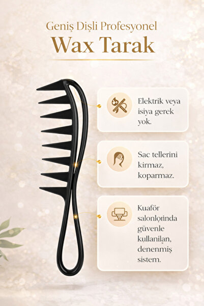 Fontenay Paris Επαγγελματική αντιστατική χτένα άνθρακα Fontenay 043