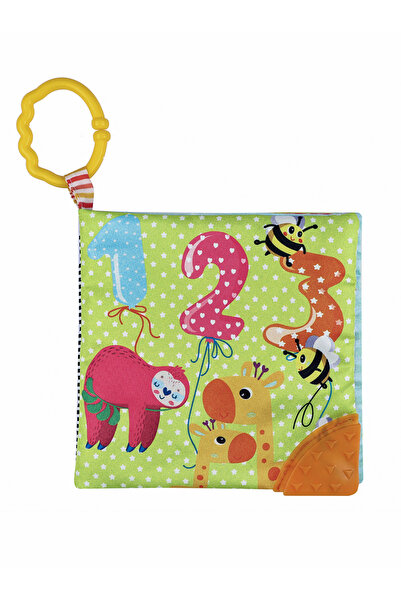 Molie Eğitici Bebek Kitabı Dişlikli ve Hışırtılı Sayılar Kitabı